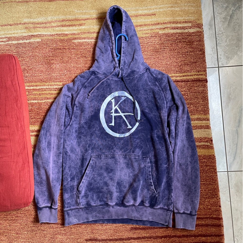 Ka-Tet 19 Dark Tower Ka circle Hoodie acid washed purple hoodie Stephen King L